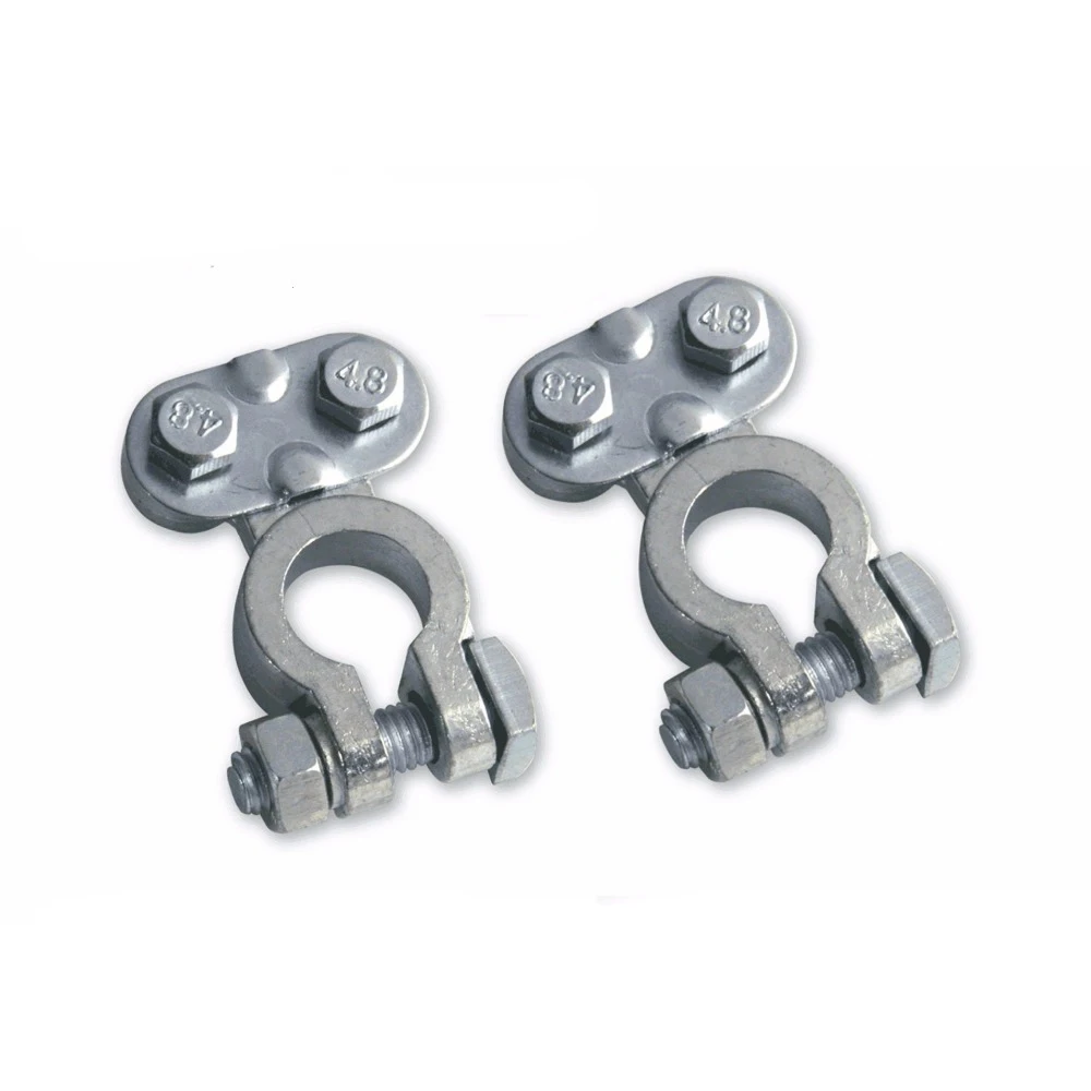 Heavy Duty Top Post Battery Terminal Connector Fits for 12V 24V Battery for most post batteries