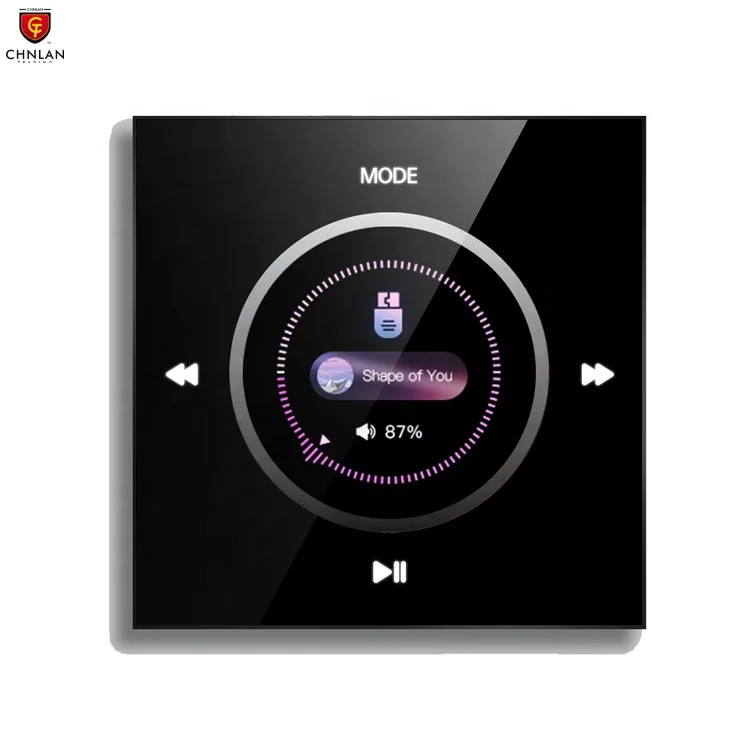 Настенный аудиоусилитель с Bluetooth/USB/TF-картой регулировка громкости музыкального плеера из дома