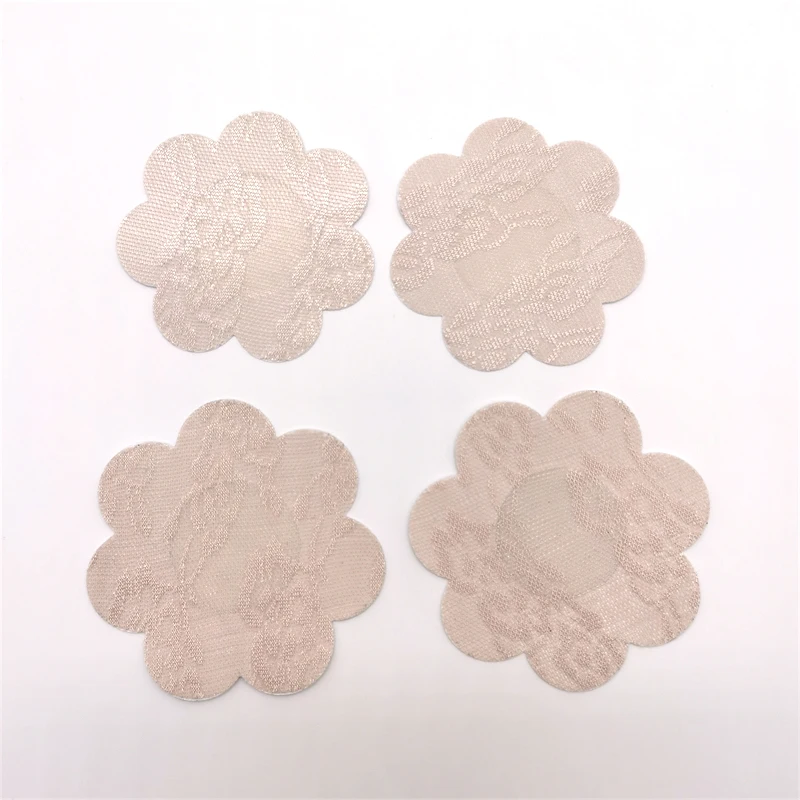 Factory Customization Sexy Nipple Cover Disposable Nipple Sticker polyester Nipple Pasties