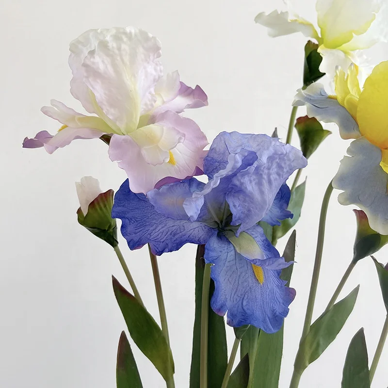 Iris flower Alice artificial flower for Living room decoration