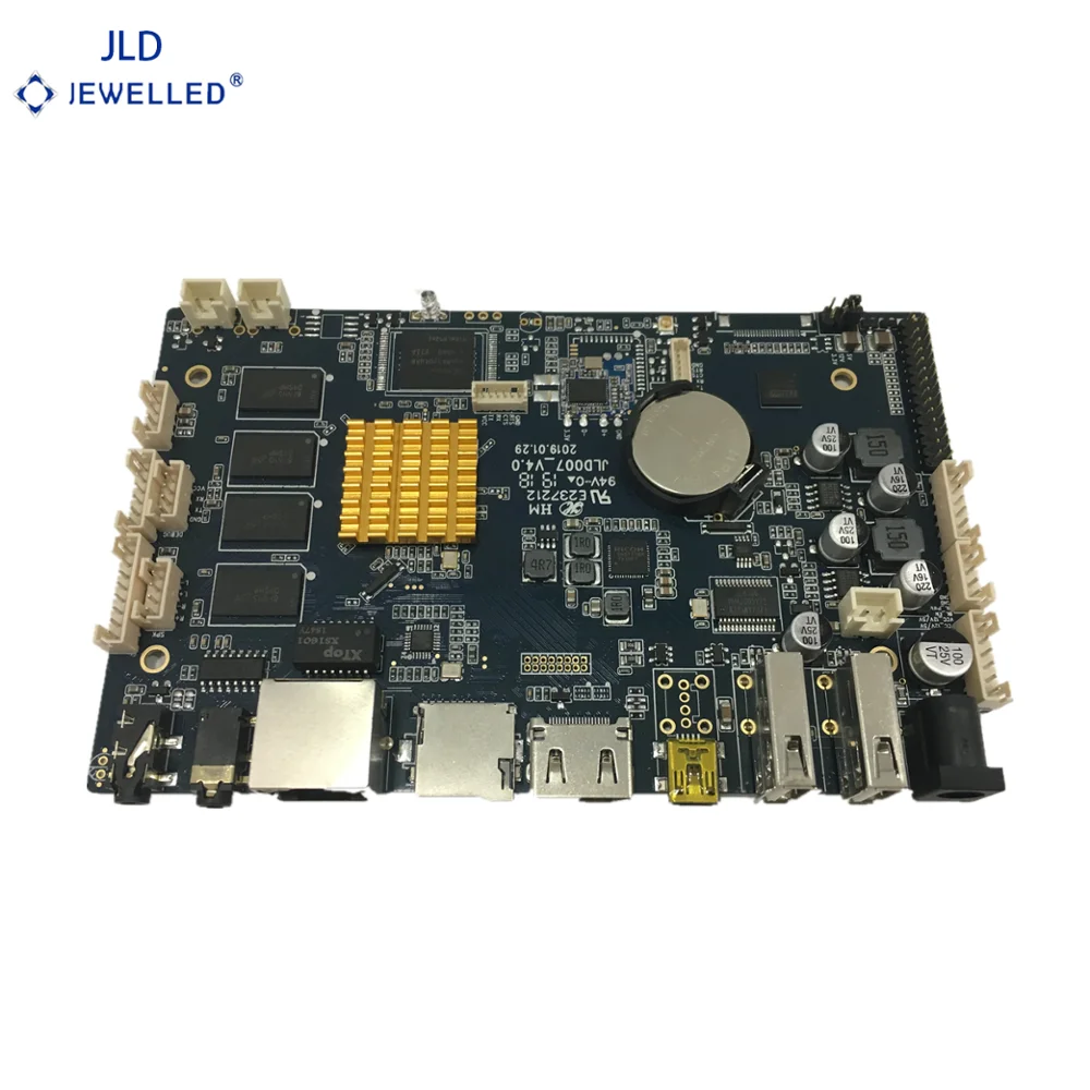 Четырехъядерный Android ARM PCBA смарт-плата, материнская плата с lvds для парковки платежной машины