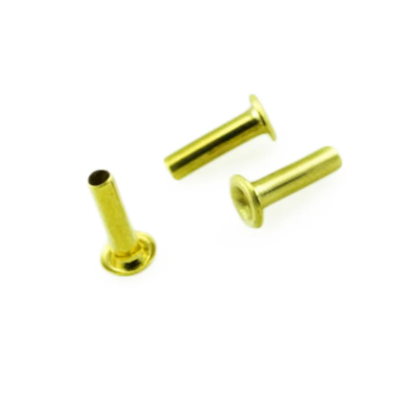 2.3x9.4x4.8mm natural brass eyelet for electronic