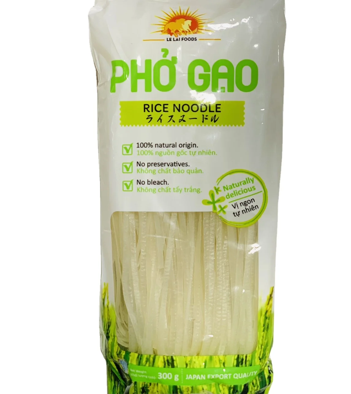 Hot Product OEM Service Free Sample Vietnam Factory Dry Fresh Rice Noodles on Sale Instant Rice Noodle