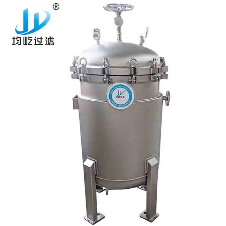 Cheap price palm oil filtration machines bag filter housing