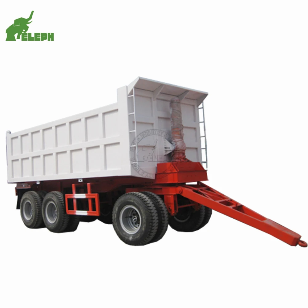 Sino Truck Small Drawar trialer Full Trailer For Baggage/Luggage Transportation