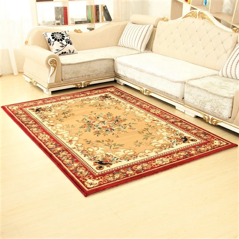 High Quality Rainbow Modern Luxury Sitting Carpets Nordic  3d Floor Bedroom Rugs Living Room Carpet