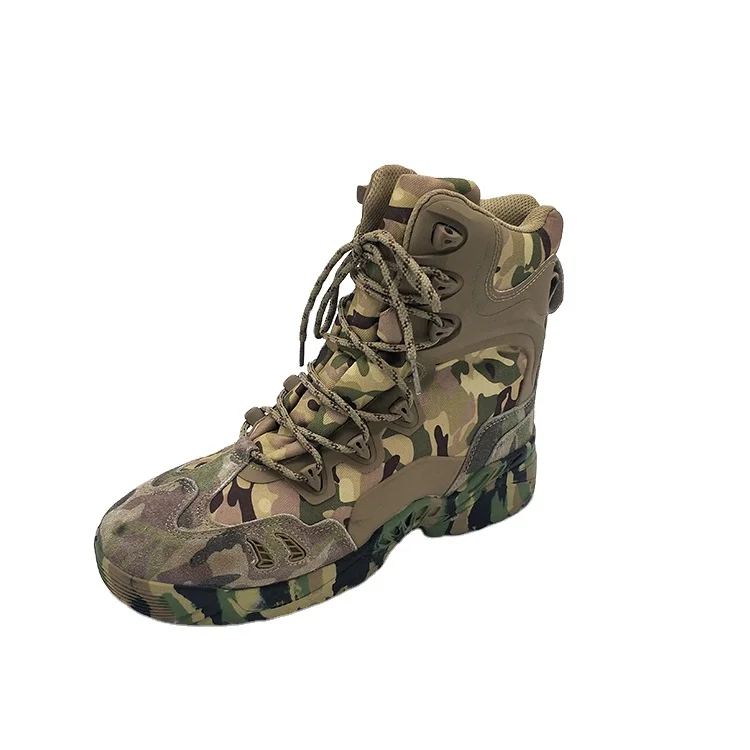 
2021 fashion Light Weight Comfortable Tactical Safety Boots marten shoes camouflage shoes 