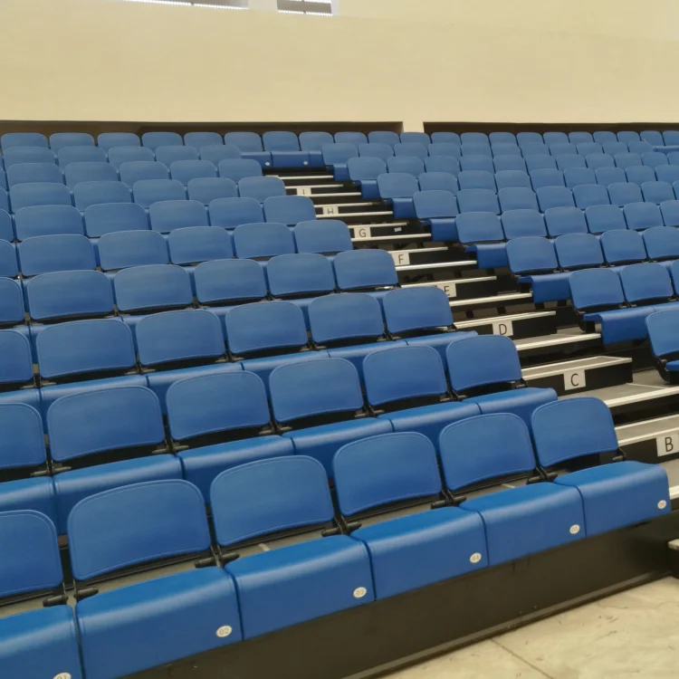 Avant academy custom telescopic bleacher retractable stadium seats