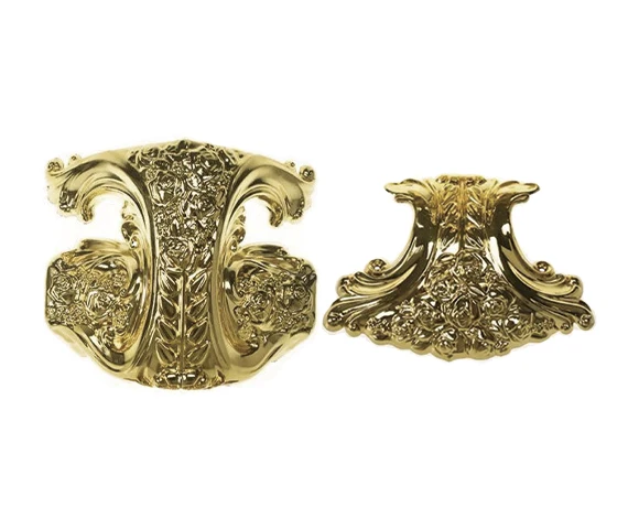 C032 Last supper metal casket handles used for wooden herrajea para ataudes