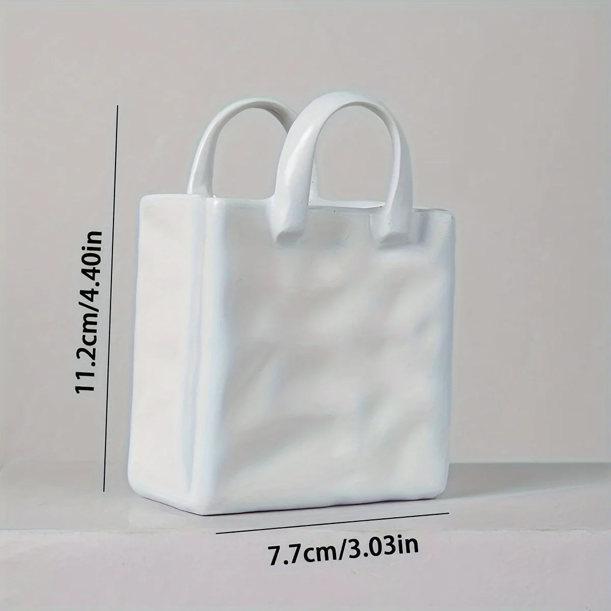 Artificial Dried Flower Vase Decoration Living Room Flower Arrangement Modern Nordic Tv Cabinet Art Resin Bag Floral Decoration