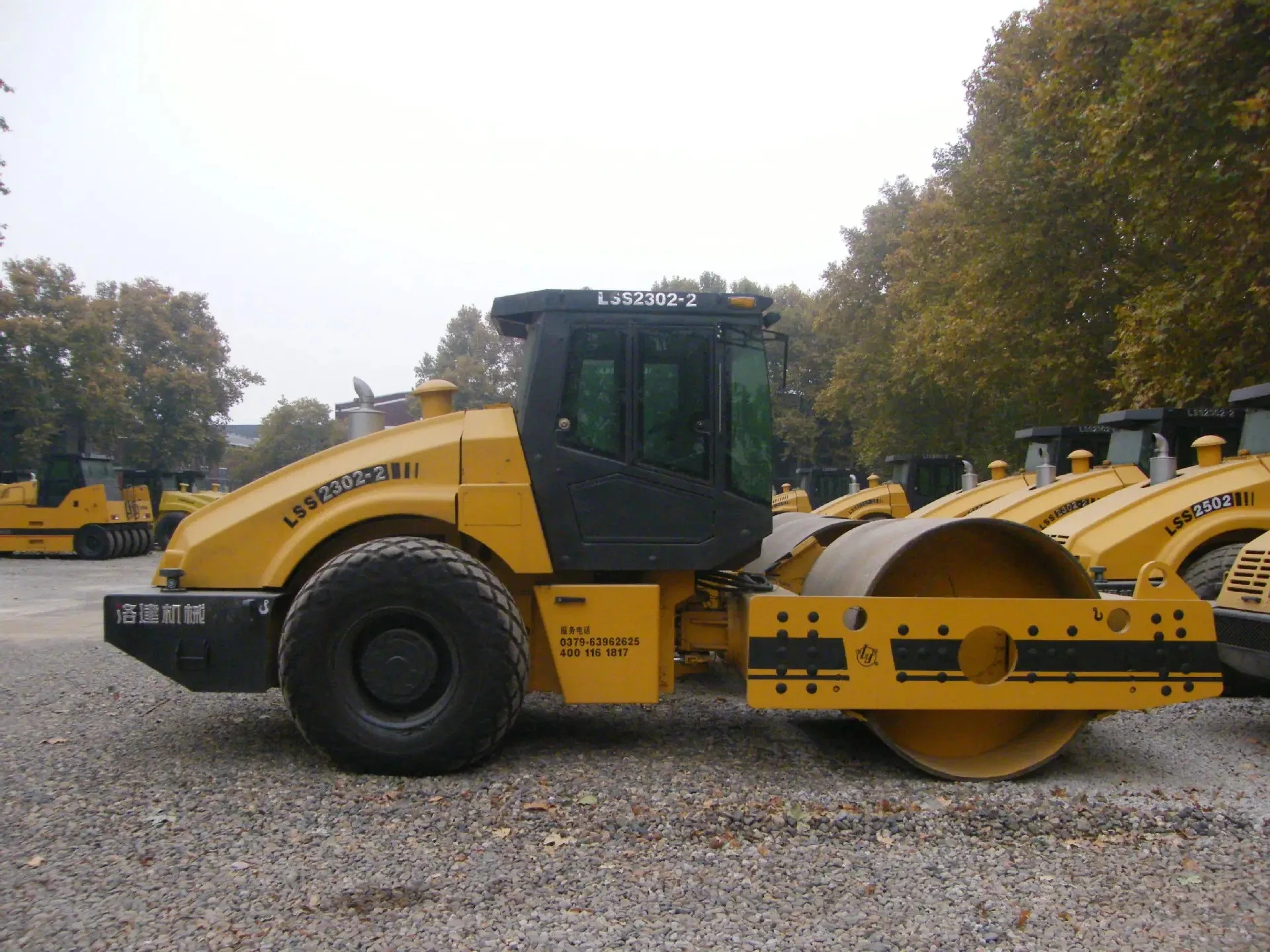 Дорожный каток 8 тонн строительный дорожный уплотнитель асфальта с фирменным двигателем 42 кВт