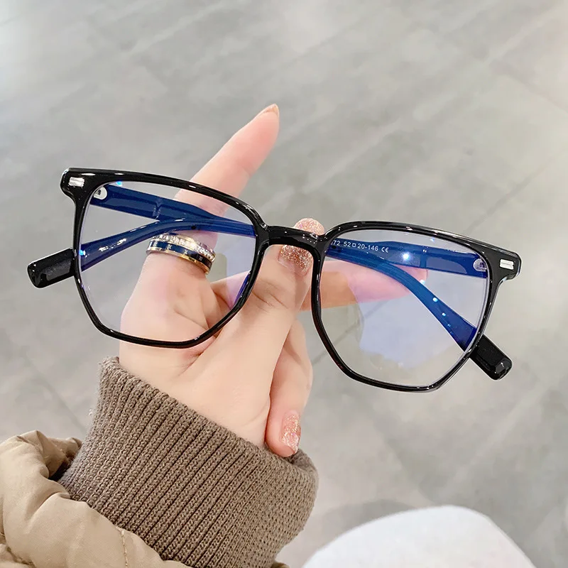 5072 TR90 Clear Frame Anti-Blue Light Myopia Glasses Frame lunette photochromique et anti- bleue for women and men