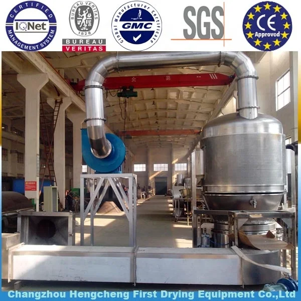 High quality long duration time gfg high-efficiency fluidizing dryer (fluid bed) With Promotional Price