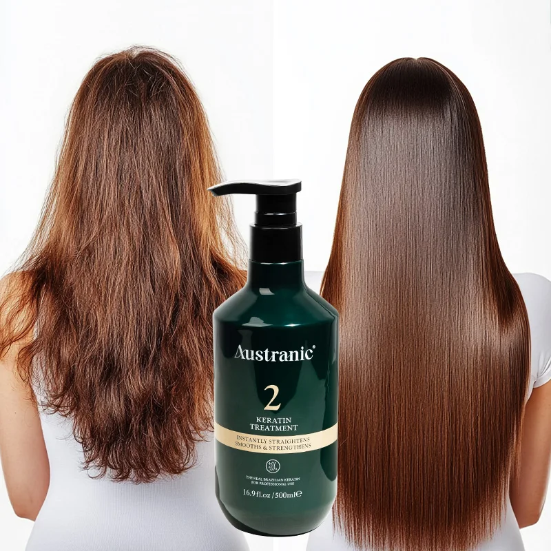 Best Sell Brazilian Keratin Hair Treatment Zero Formaldehyde Moisturizing Nourishing for Curly Hair
