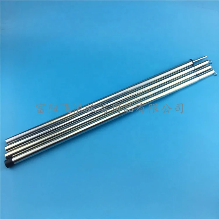 2m Galvanized Iron Pipe Antiseptic Outdoor Camping Support Awning Frames Tent Pole