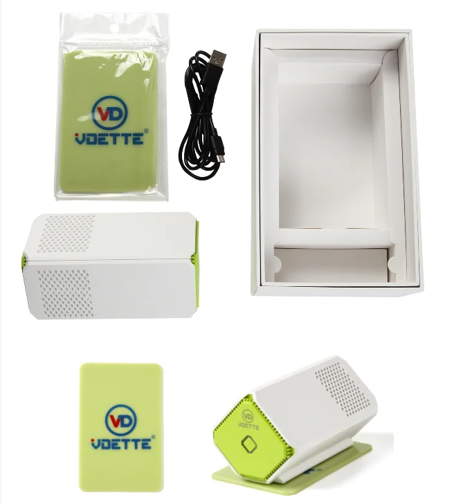 Low noise 2400mAh battery remove odors relieve sinuses air sterilization air purifier for patients kids students