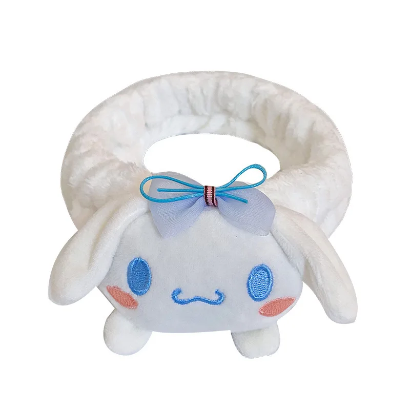 Linda Beautiful melody plush hair stick cinnamon roll filled plush toy girl face wash hair accessory