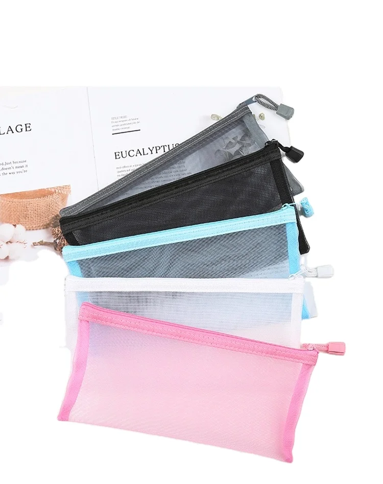 B6 прозрачный сетчатый пенал для школы или офиса