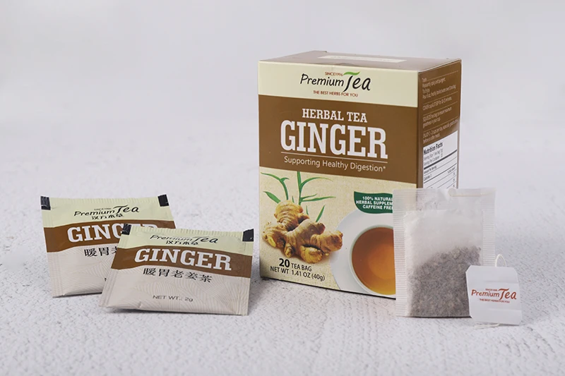 
Ginger Tea Sugar Free Natural Ginger Tea Bag 