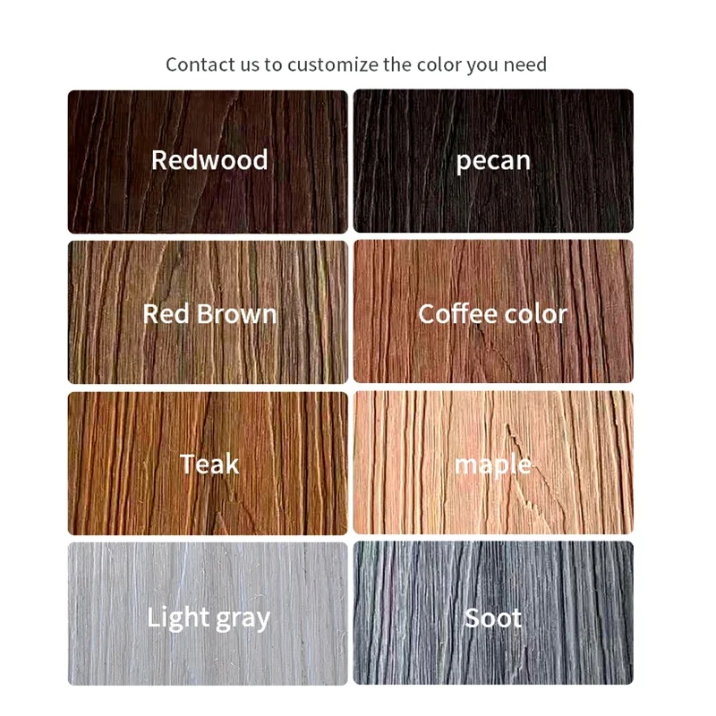 Quality Assurance Wear-resistant Wpc Terrace Flooring Manufacturer Wood Grain Wpc Decking Flooring Board