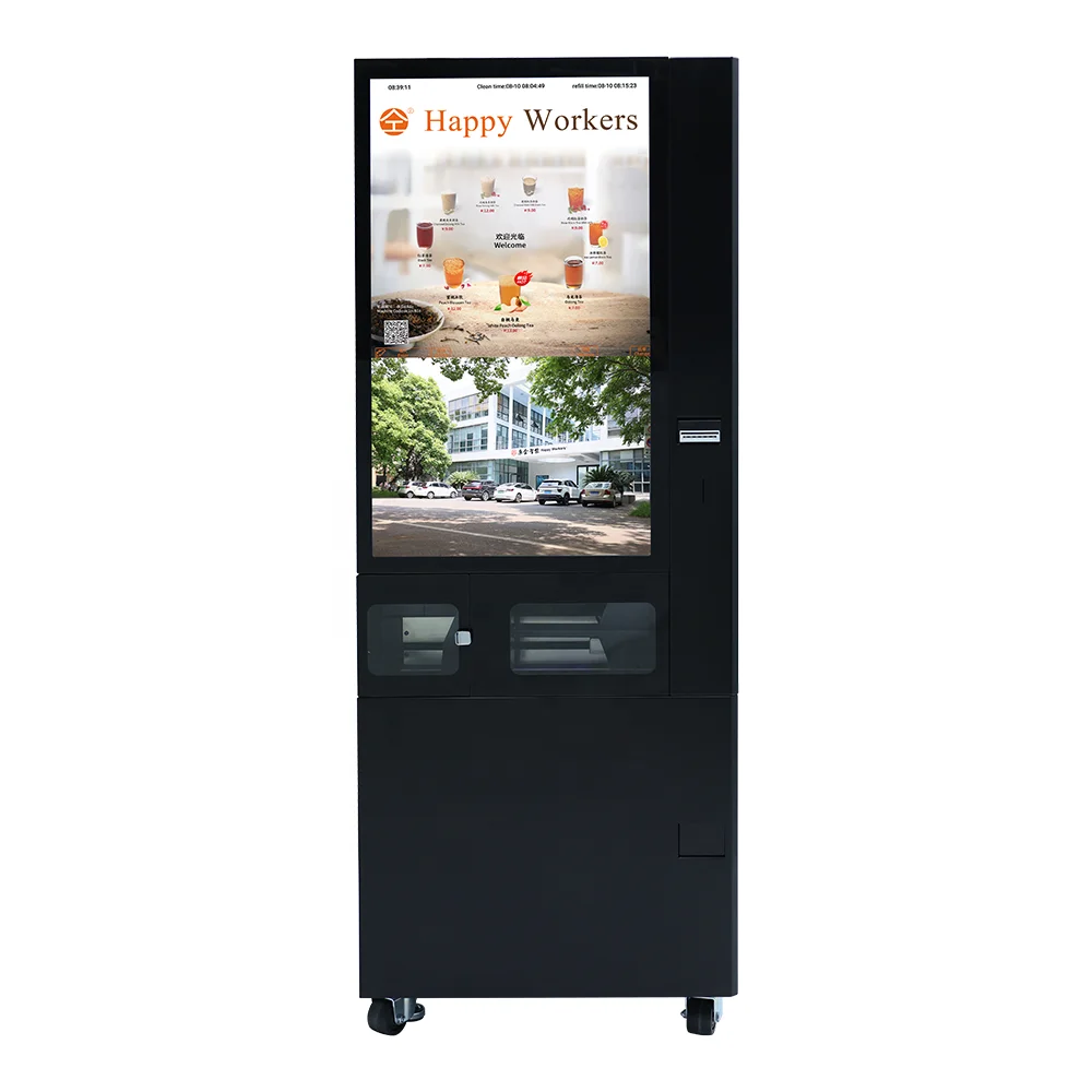 2024 New Innovation Customized Smart Tea Vending Machine for Public Place