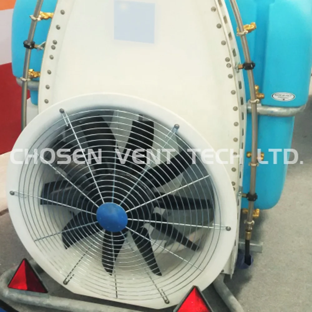 8-blade axial flow fan impellers for condensing fan air cooler