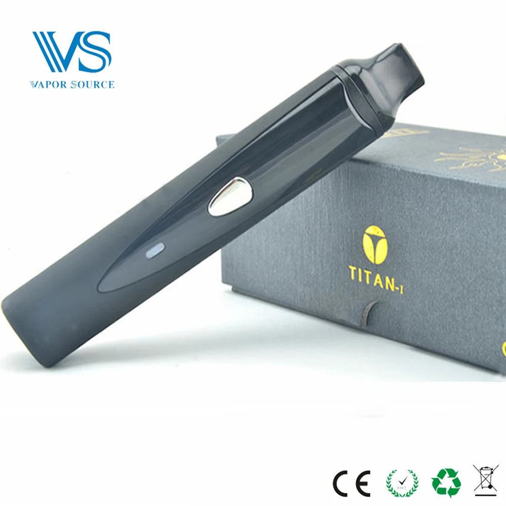 
Classic herbal vape pen,authentic titan 1 vaporizer for dry herbs smoking from original manufacturer 