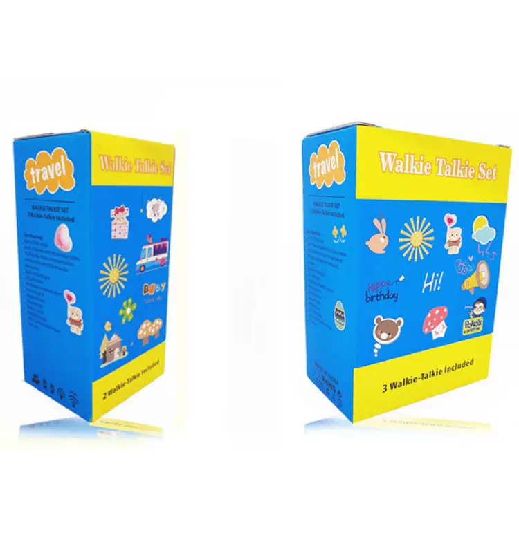 22 Channel Two Way Audio Toys 3 Miles Children Walkie Talkie Sets for Kids