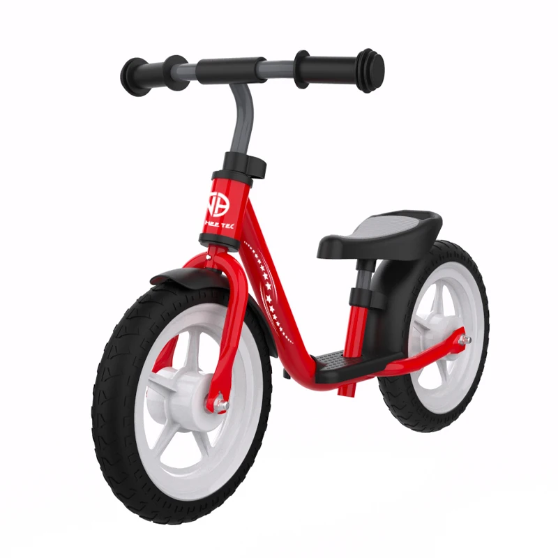 Детский Балансирующий велосипед, 12 дюймов, с подставкой для ног, для обучения катанию, для детей от 1 до 2 лет