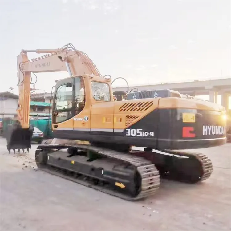 Korea original 30 ton used hyundai 305 305-9t 305lc 305lc-9 305lc-9t hydraulic excavator for sale