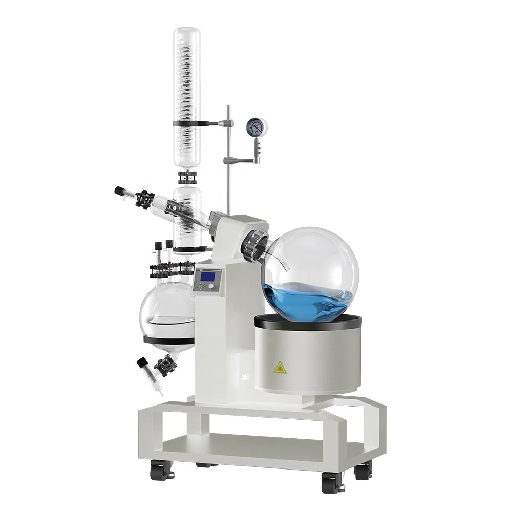 Industrial Laboratory 10L Rotary Evaporator Vacuum for Extraction Distillation