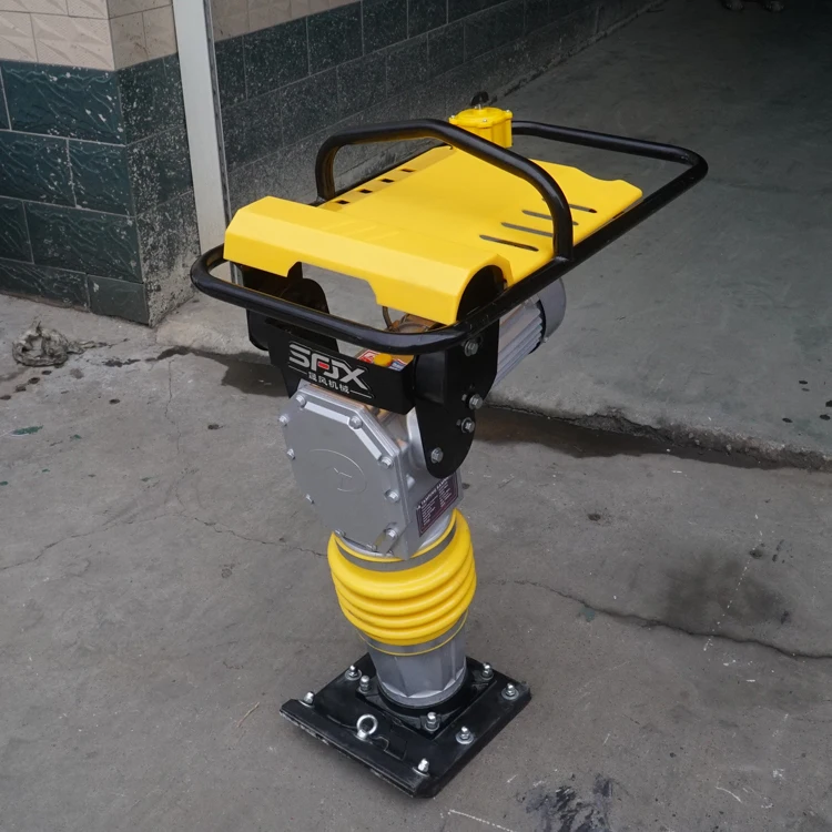 HCD110 electric rammer tamper jumping jack wacker soil impact vibrating tamper with 3kw motor