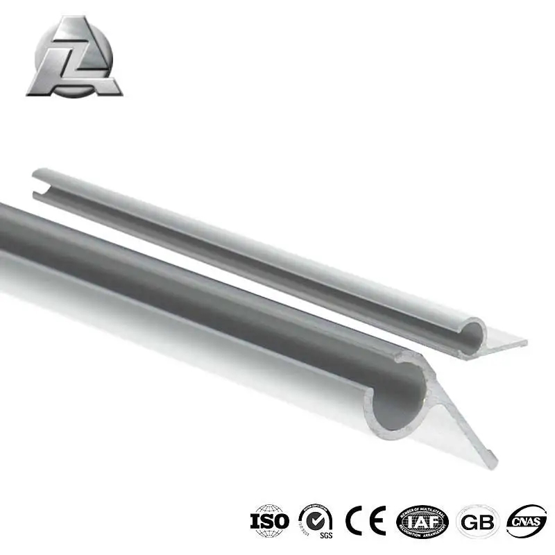 ZJD-KS107 один keder рельсы рельсовая тележка из алюминиевого сплава keder профиль штранг-прессования для тентов