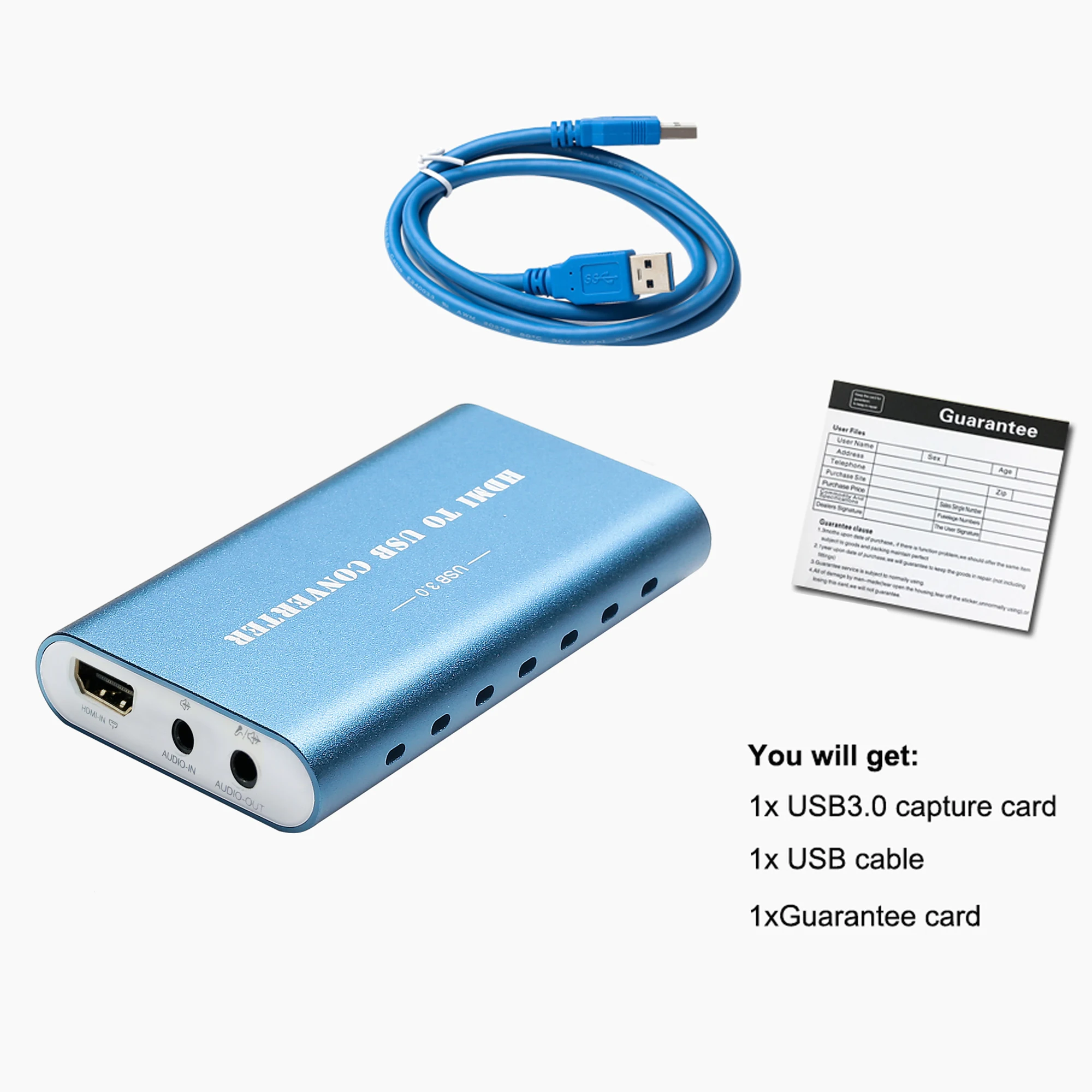 Haiwei usb 3 0 карта захвата игр живая трансляция HDMI fhd устройство видео hdmi