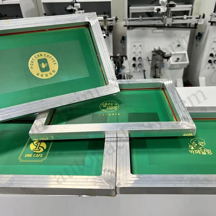 S350FRO Plastic or Glass Silk Screen Printing Machine Cylindrical Screen Printer Machine for Bottle Cup Tubes