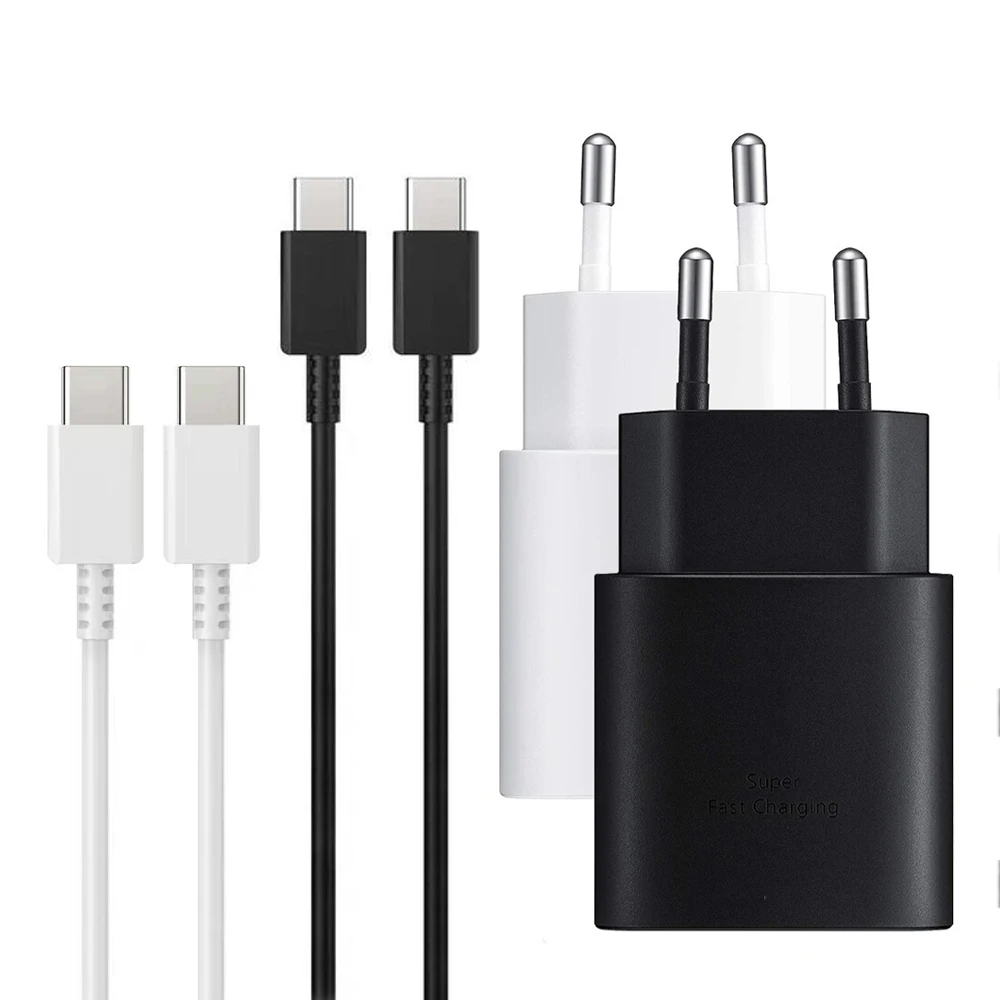 Type-c Adapter Fast Charging USB C Wall Charger Quick Charging block PD25W usb-c charger For samsung S20 S21 NOTE 10  pd Charger