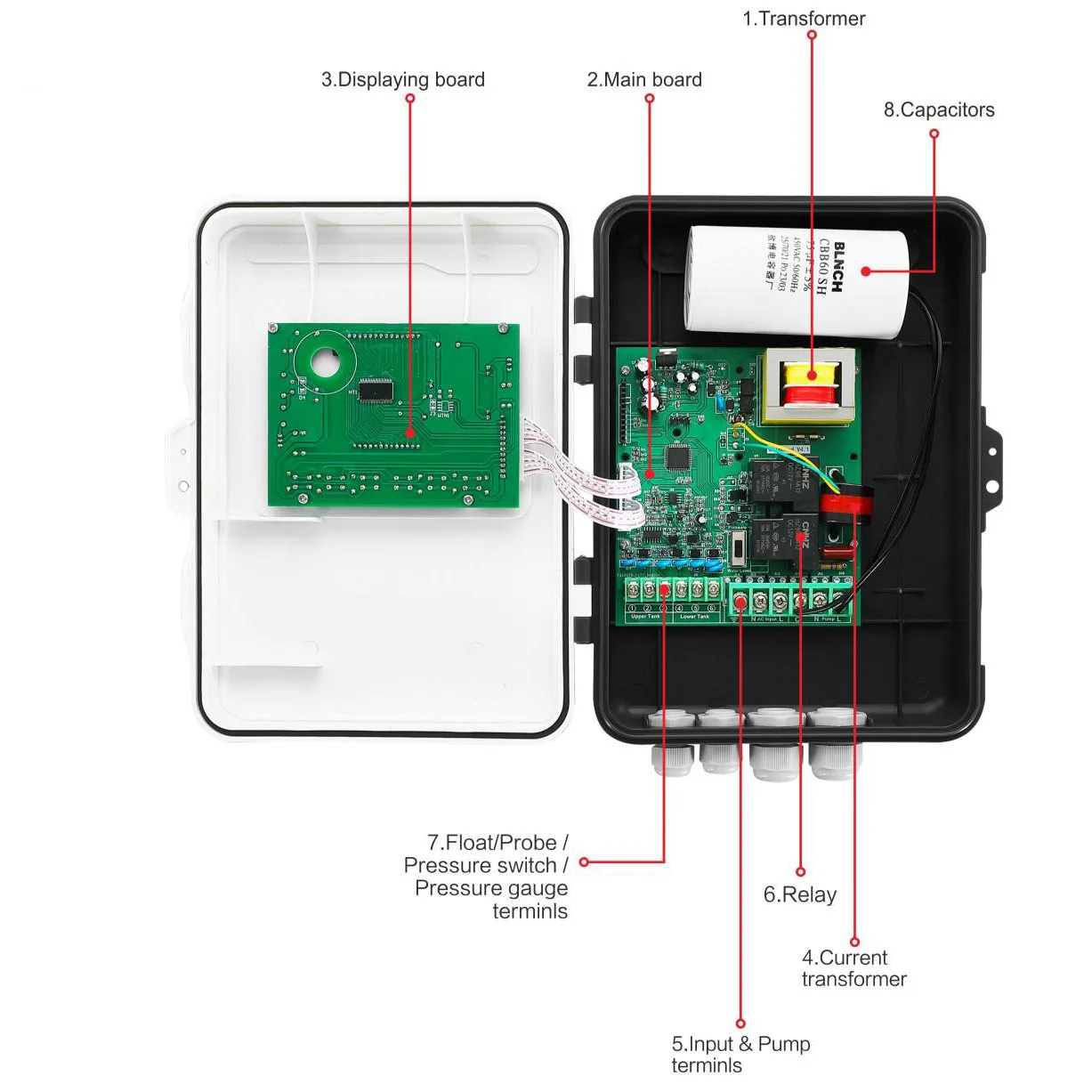 Timer water pump controller Water tower water supply intelligent control