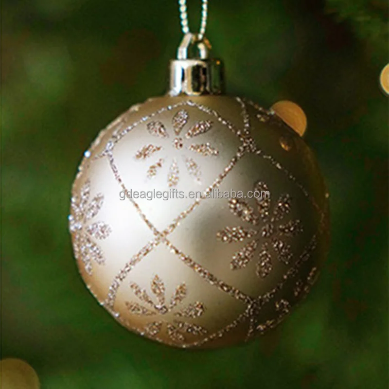 EAGLEGIFTS Guangzhou Xmas Items Red Gold Beautiful Christmas Decorations Pelotas De Plstico Bolas De Navidad Personalizadas