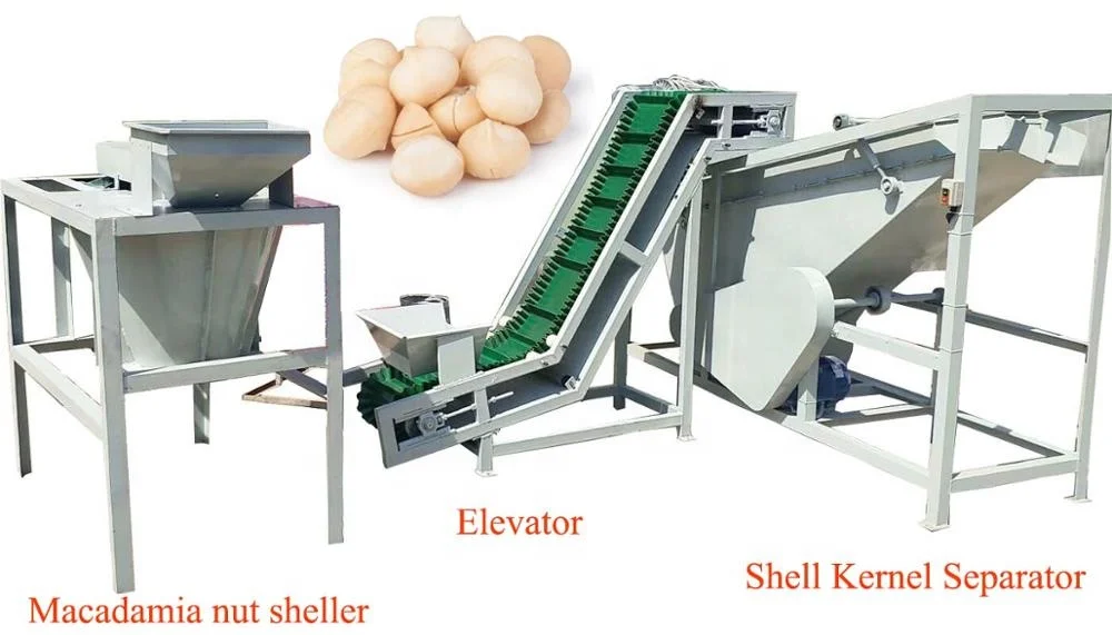 Macadamia Nut Cracker Shelling Peeling Machine