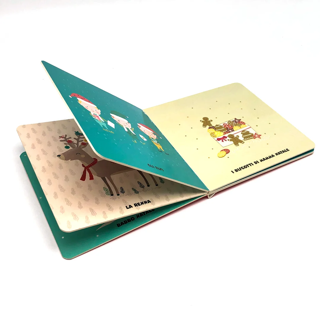 board book with figures