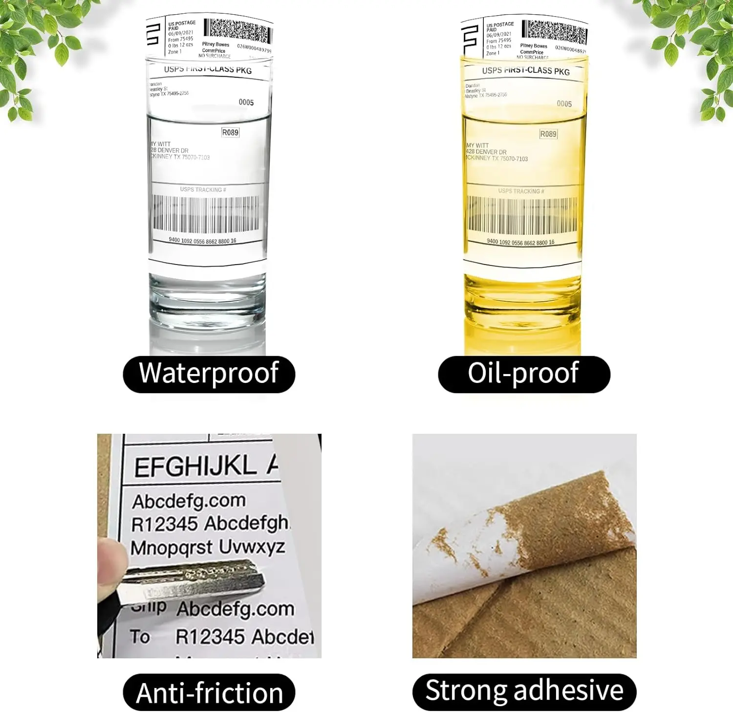 Logistics Transportation Shipping Stickers Paper Wholesale Direct Thermal Label Rolls For Shipping