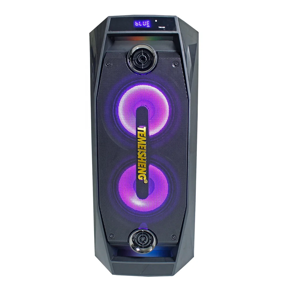 2023 hot selling portable Outdoor Portable trolley Speaker System Subwoofer studio monitor speakers 8 inch active