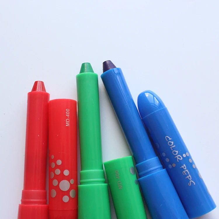 Washable Quick Dry 6 Colors Watercolor Pastel Nontoxic Colorful Stick Crayon Kiddy Crayon Markers Office Students
