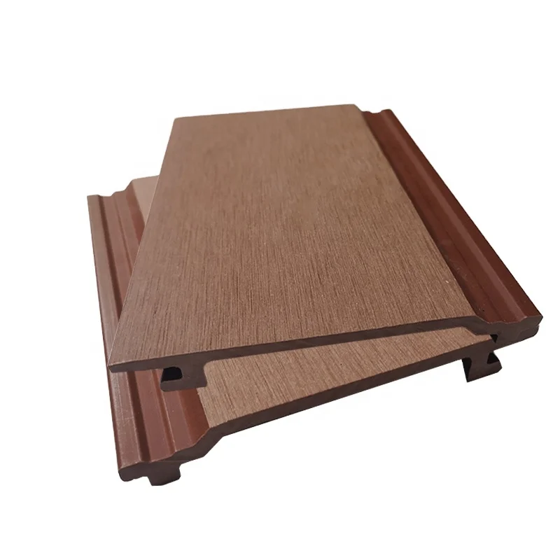 Outdoor design decorative wood plastic composite wall panels