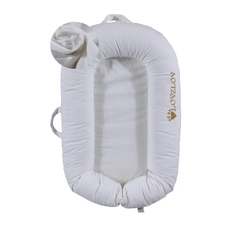 
0-3 Years Travel Breathable Hypoallergenic Co-Sleeping Baby Lounger Bassinet 