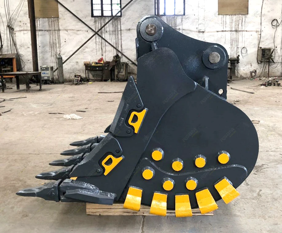 RSBM Customized Backhoe excavator 30ton skeleton Riddle rib bucket