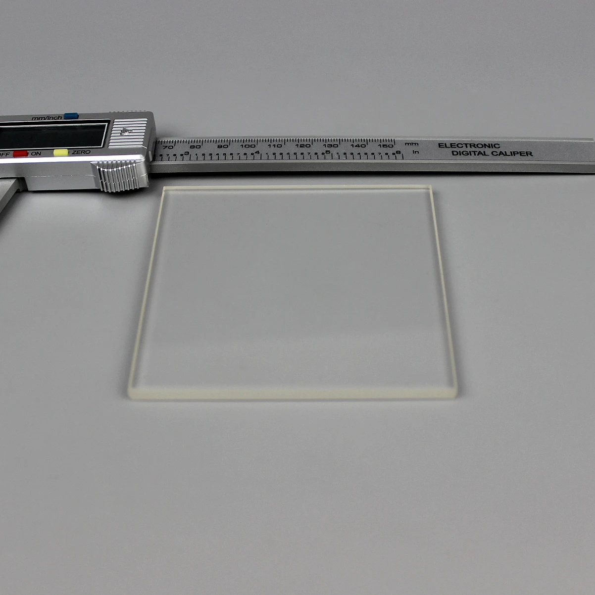 Good quality hotsell optical large square quartz glass plate