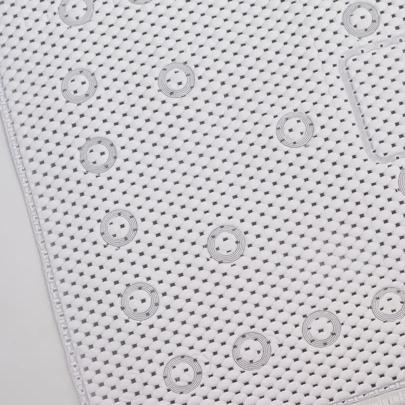 TOPFENG Non-slip Bathtub Cushion Mat Suction Cup Bath Tub Pillow SPA Pillows Neck Cushion Hangable Bathroom Accessories Drop