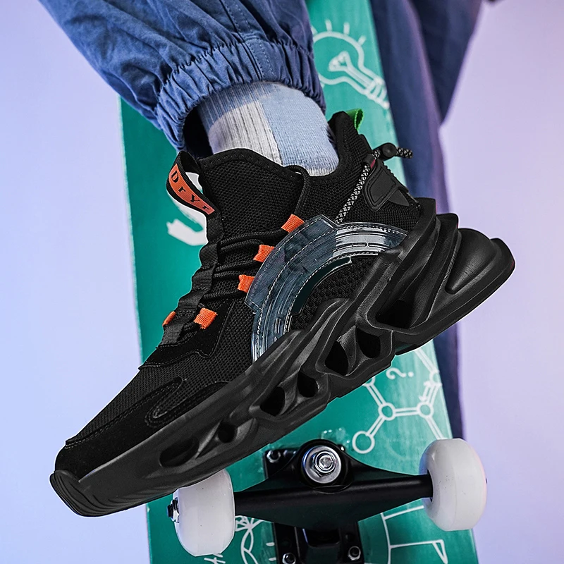 Adit High Quality Foam Shock Absorbers Ultra Lightweight Men Casual Walking Style Shoes tenis original footwear