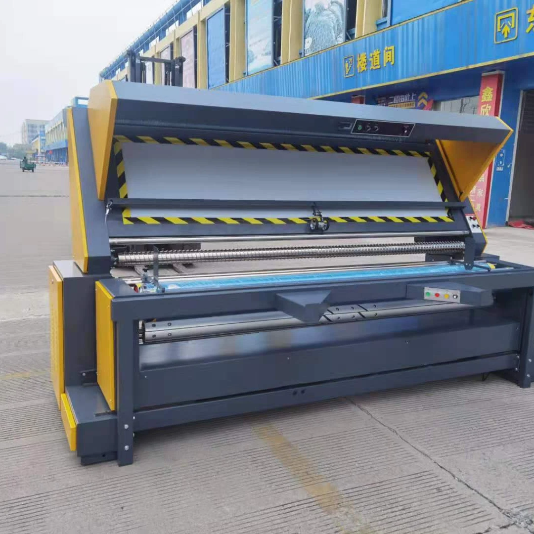Roll to roll Fabric textile opposite side rewinding machine for Cloth winder.